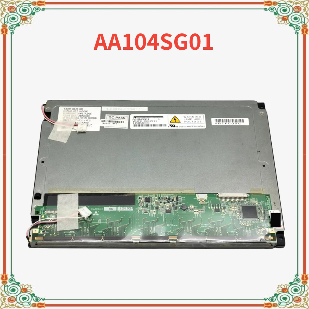 Original LCD DISPLAY PANEL 10.4 Inch AA104SG01 T-51944D104J-FW-A-AA 800*600 CLFF 100% tested Original Perfect working