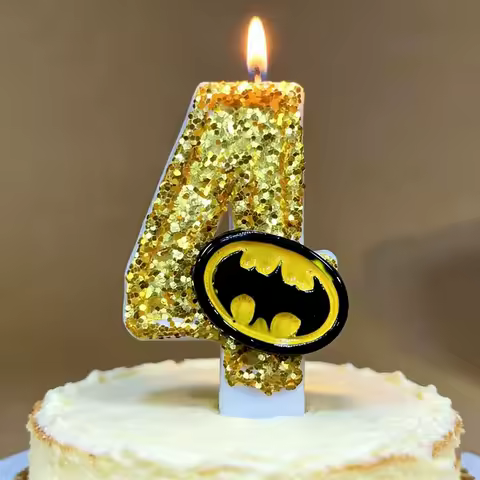 Funny Number Birthday Candles Boy Colored Home Decorative Candles Children's Party Supplies Halloween Decoration Lamps Candle