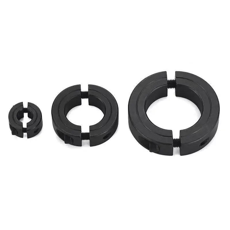 1Pcs Separate Clamping Ring Coupling Single/double Row Screws Widened Opening Limit Ring 45# Steel Fixed Ring M3 M4 M5 M6 M8 M10