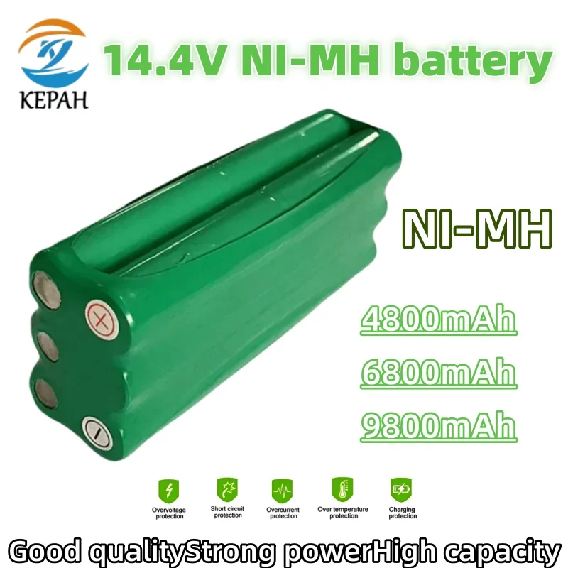 Ni-MH аккумуляторная батарея AA 14,4 В, 9,8 Ач для интеллектуального подметального робота Papago S30C VONE T285D liberoV-M600/M606 v-botT270/27,