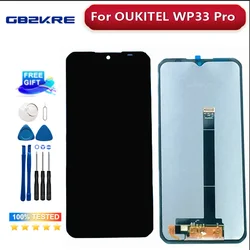 100% Original Tested For OUKITEL WP33 Pro LCD Display Touch Screen Digitizer Assembly OUKITEL WP33Pro LCD Sensor + Tools