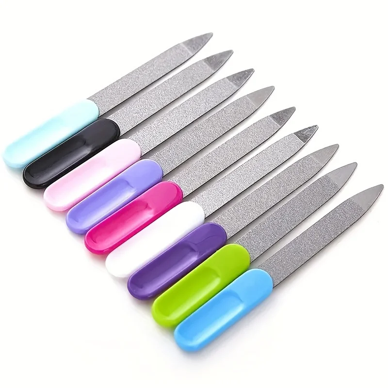 

Stainless Steel Nail File Without Fragrance, Double-sided Sandblasting Treatment, Nail Trimming and Polishing Tool Set