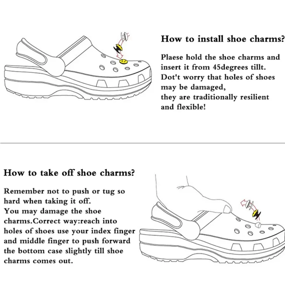 11-teiliges Sommer-Mode-Schuhcharms-Set: Zubehör für Clogs, Schuhschnallen, Diamant-Pin-Ketten, rosa Bänder, DIY-Schuhdekoration – Detail 8