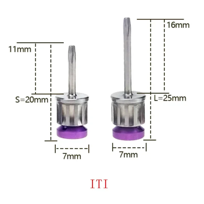 1PC 치과용 범용 임플란트 토크 스크류드라이버 - Osstem, Dentium, Nobel, Ankylos, 보철 스크류 드라이버와 호환 가능