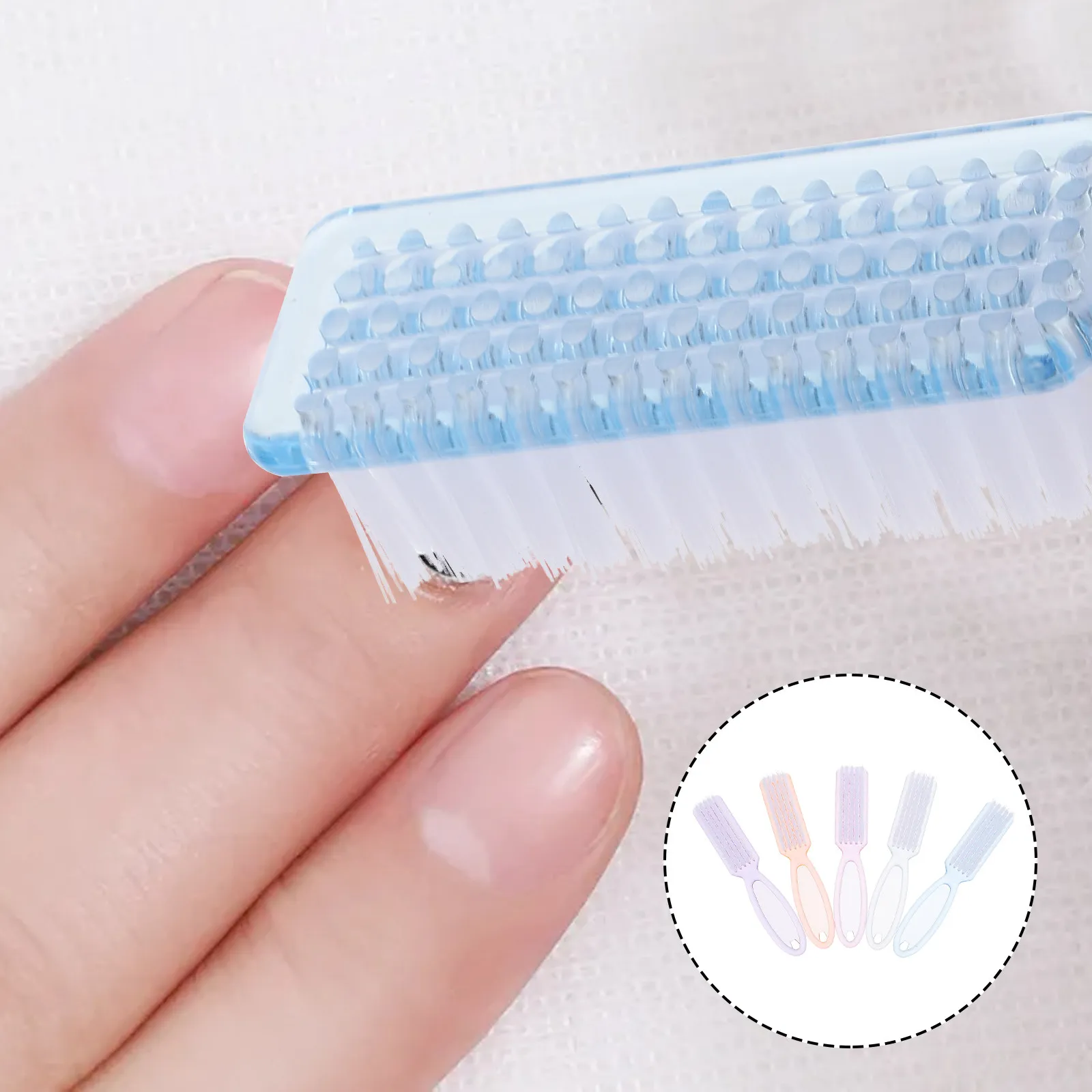 

15Pcs Nail Brush Effective Manicure Pedicure Cleaning Tool Fingernail Brush Cleaner Portable Nail Cleaning Supply