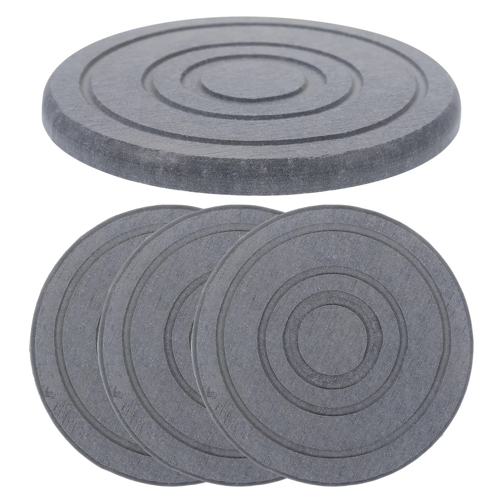

4 Pcs Diatom Mud Plant Pot Mats Instant Dry Coasters Absorbent Pads Bathroom Kitchen Tray Washbasin Mat Non fade Durable