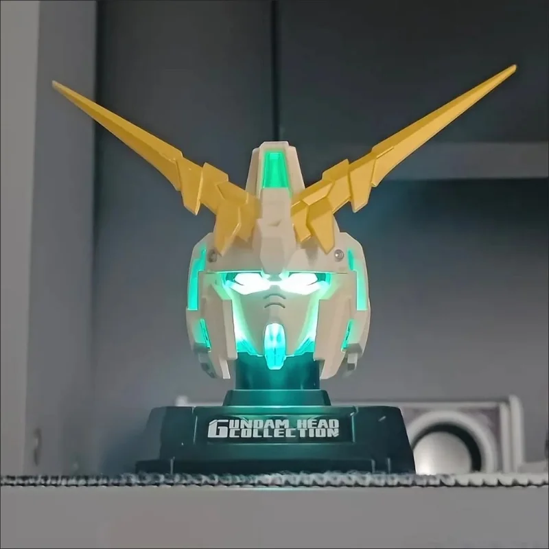 

BANDAI Genuine Blind Box Gundam Head Sculpt 02 Series Desktop Decoration ZGMF-X10A Gift Toy Collection for Kids Random One