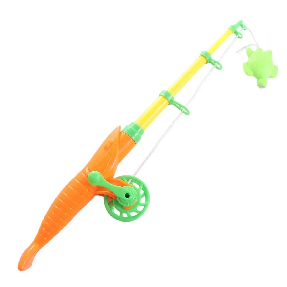 Giocattolo per bambini Canna da pesca magnetica per bambini Ganci magnetici retrattili Modello di pesce Giocattolo Addensare canne da pesca Giocattolo da pesca Gioco divertente