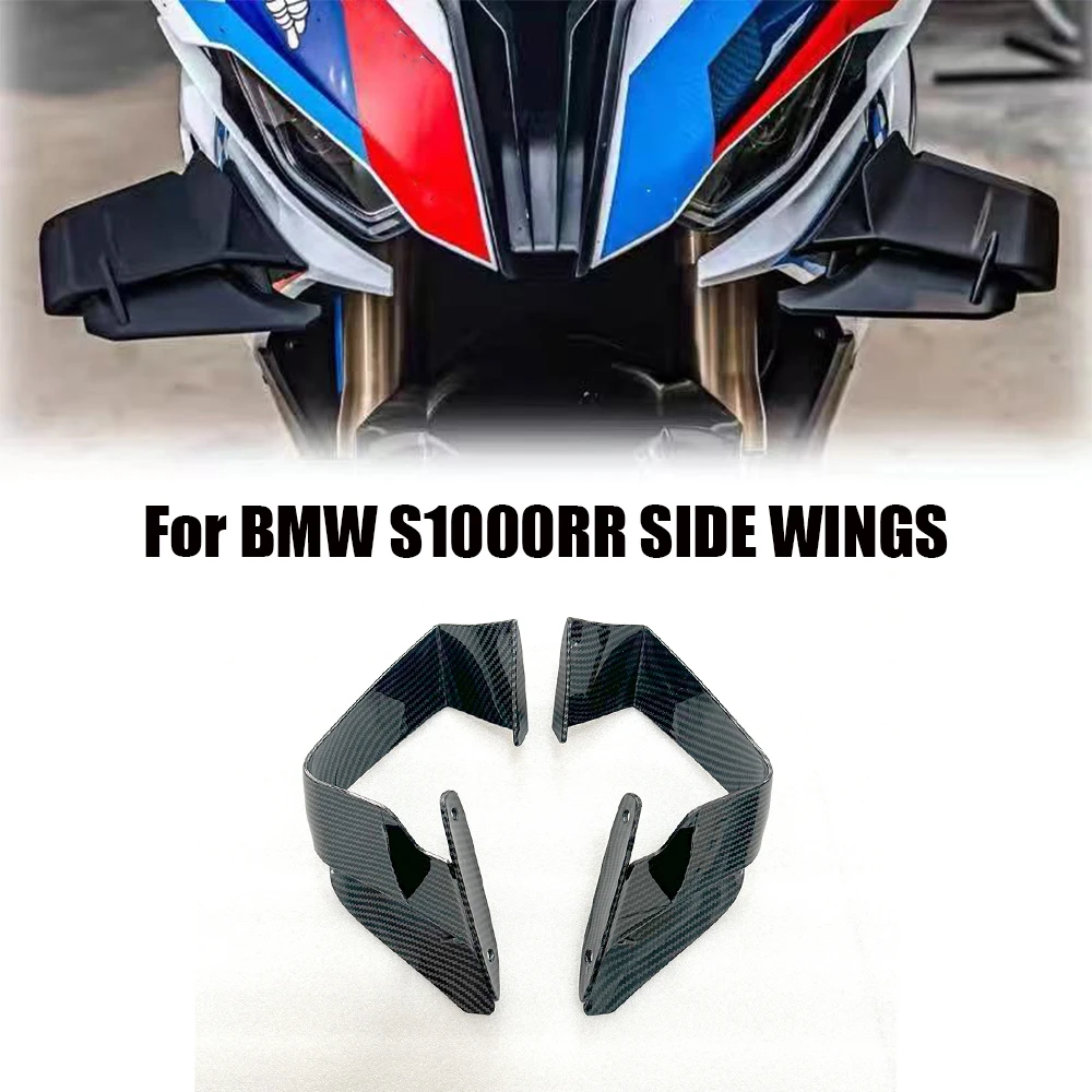 

for BMW S1000RR 2015-2018 motorcycle side wing front spoiler ABS plastic kit S1000RR 2018- front spoiler accessories
