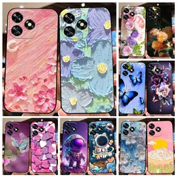 Cases For Oukitel C51 Cute Astronaut Fashion Painted Shockproof Soft Bumper For Oukitel C51 Coque OukitelC51 Phone Capa Fundas