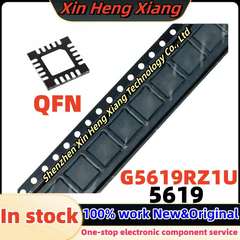 (5pcs)5619 G5619 G5619RZ1U QFN-20 Chipset