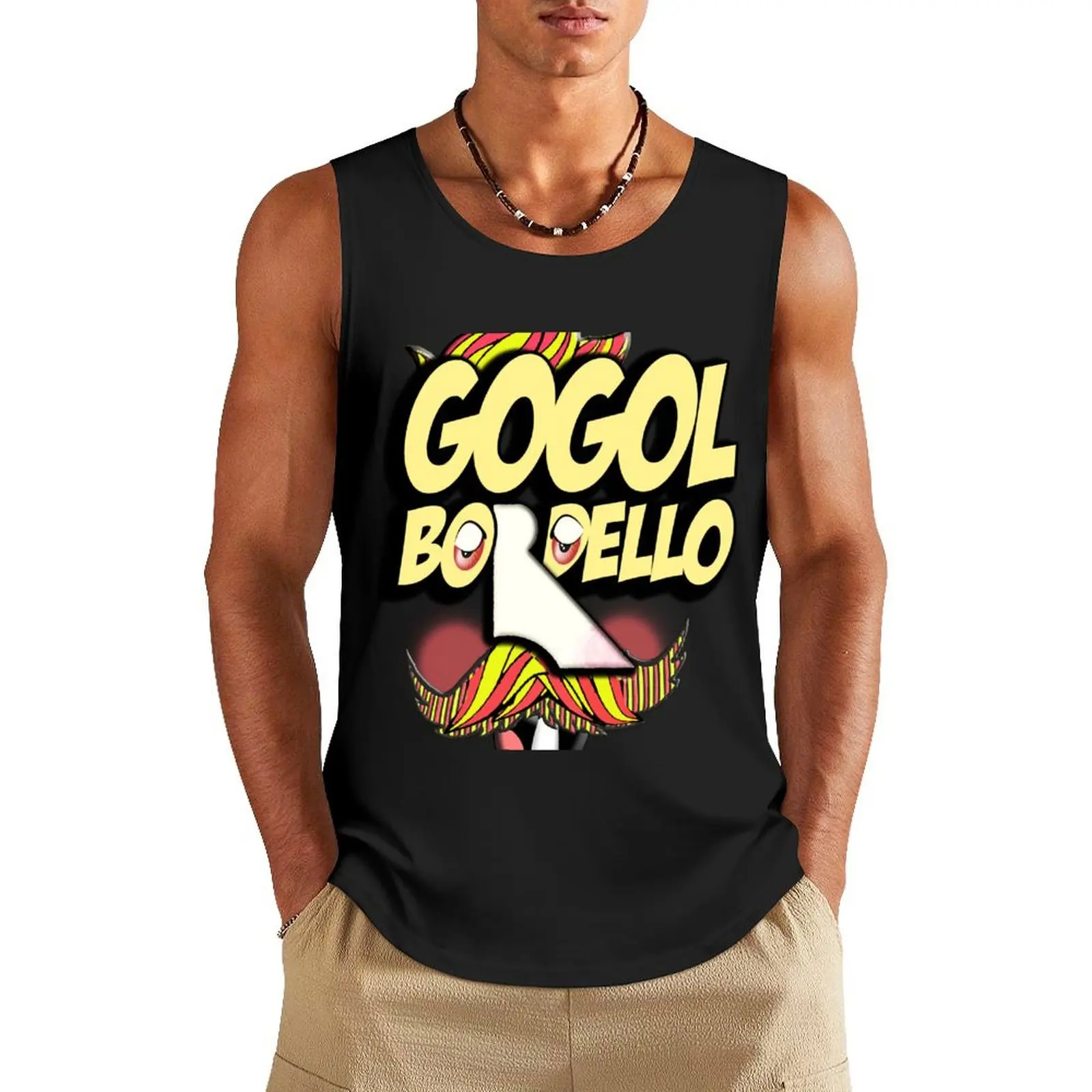 Gogol Bordello - Tarantara Tank Top gym t-shirts man Bodybuilding clothing man