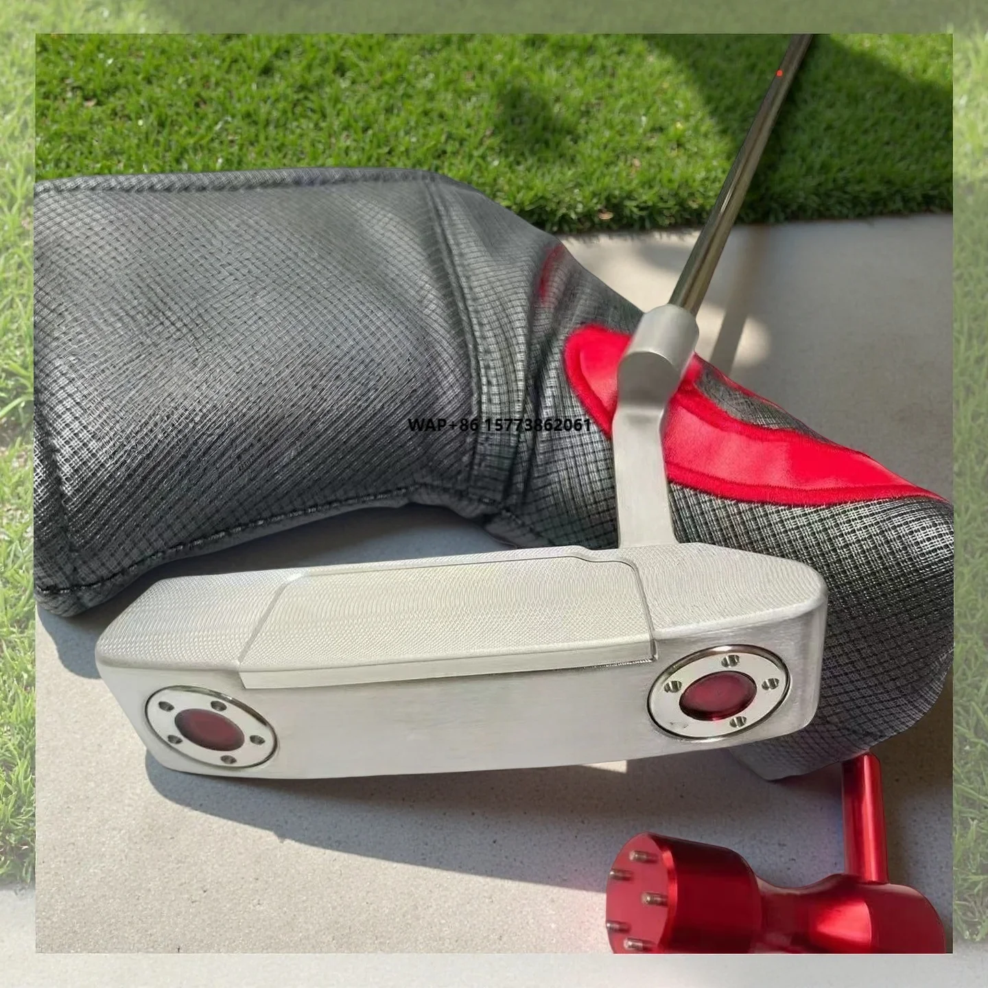 New 2025 Golf Putters: Red - Circle T Straight Bar, High - Quality Clubs for Sale