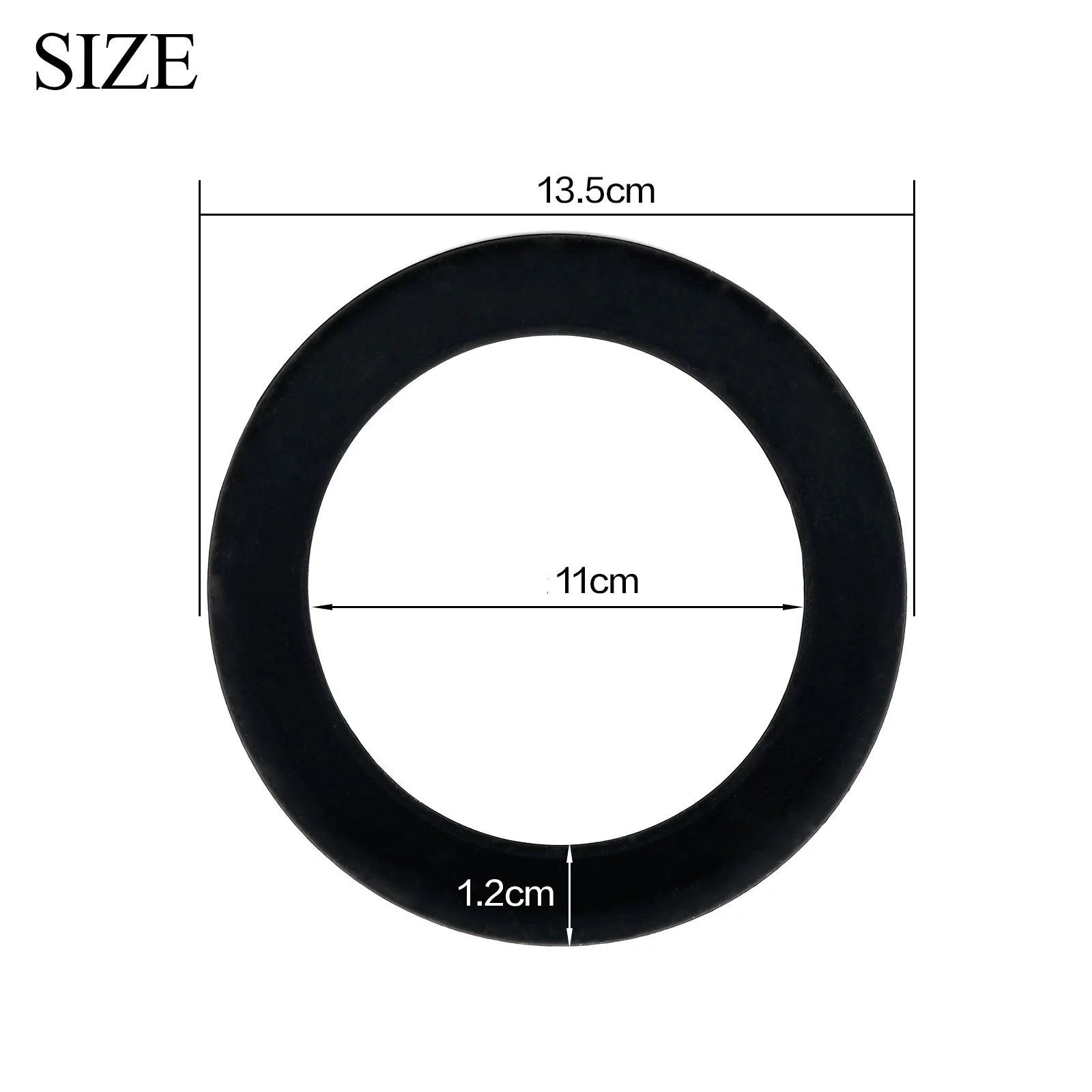 Tenor Saxophone Silicone Noise Reduction Ring Bell Protective Cover Sax Spare Sleeve for Saxophonists Indoor Playing Training