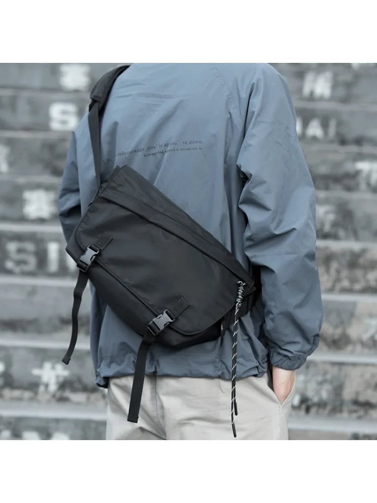AliExpress FANNYYEE Casual Oxford Crossbody Bag Men Shoulder Messenger Bags Fashion Hasp Flap Men's Crossbody Bag Waterproof Cycling Shoulder Bags