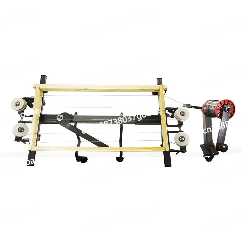 

Beehive wooden nest frame threading device, nest frame threading device,
