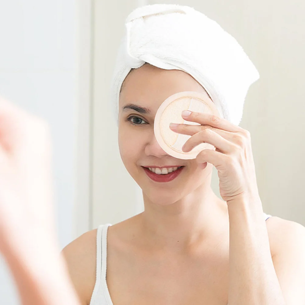 4개입 각질 제거 루파 스펀지 얼굴 클렌징 딥 포어 클렌징 오일 컨트롤 민감성 피부 안전 일상 메이크업 제거