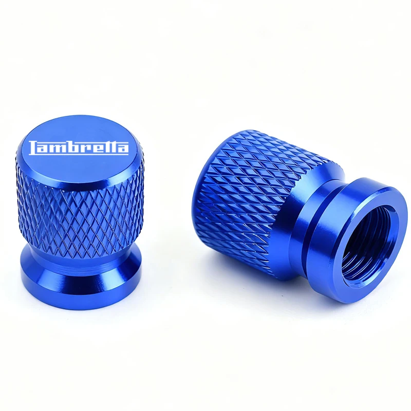 دراجة نارية سبائك الألومنيوم الإطارات عجلة تزيين أجزاء صمام الجذعية قبعات غطاء ل ل لامبريتا G350 X300 G 350X300 اكسسوارات 2 قطعة