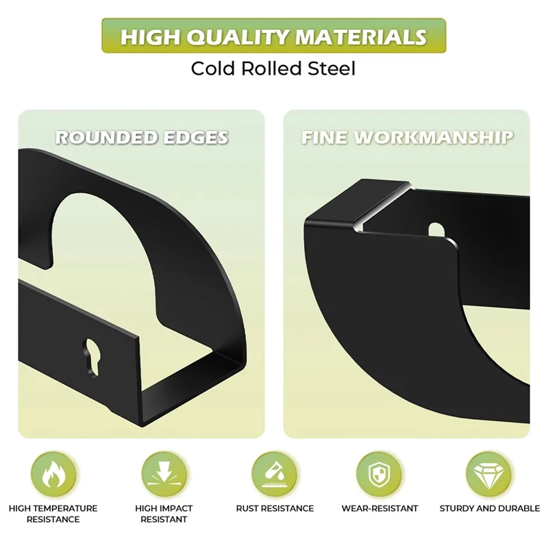 TKOH-Soporte para amoladora angular, soporte de montaje en pared para amoladora angular, estante de almacenamiento Universal, 4 Uds.