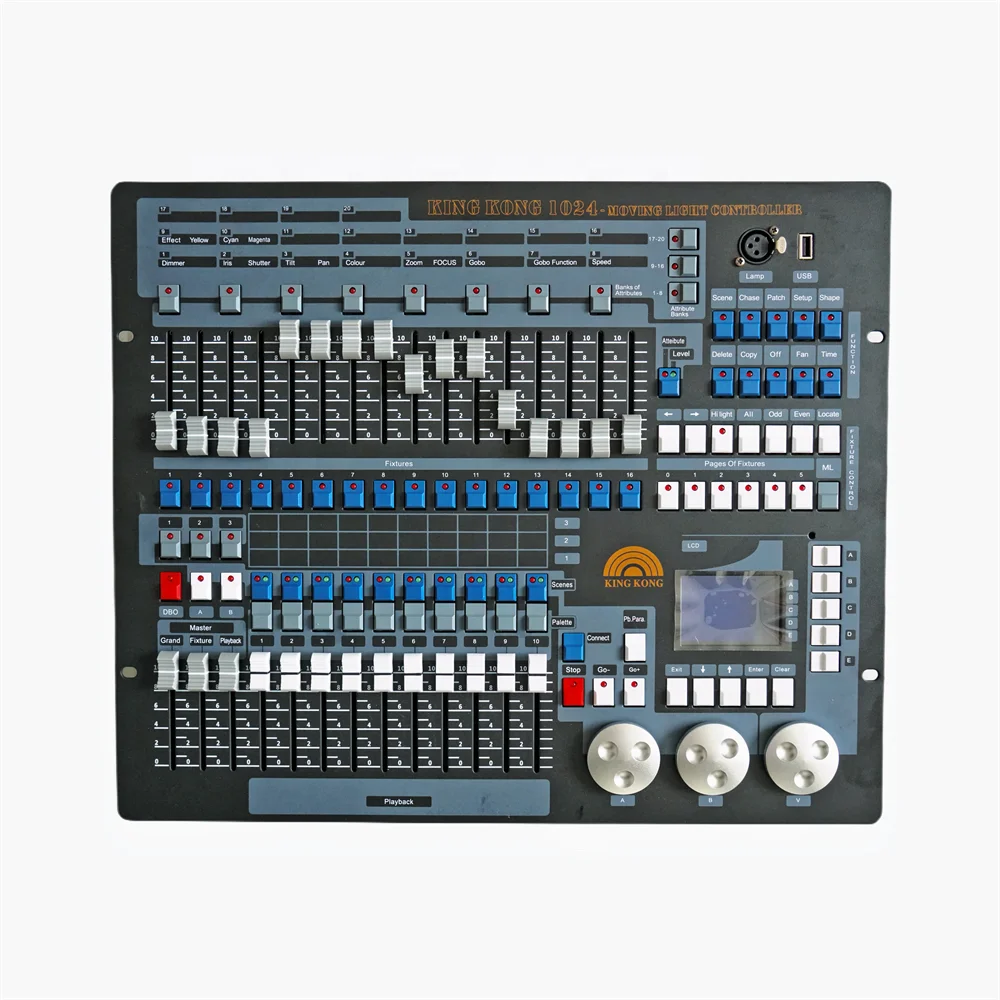 SP Professional Audio Video Luces Led Stage Equipment Dmx Console Pearl 1024 Controller per DJ Light