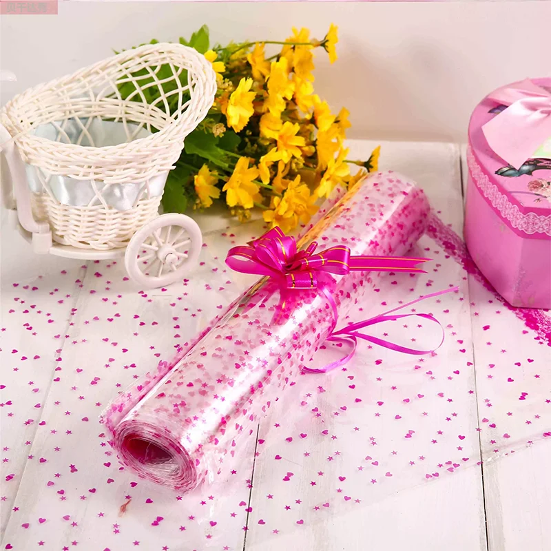 20 قطعة، أكياس سلة سيلوفان كبيرة الحجم جدًا، حقيبة لف مطرقة شفافة لزينة عيد الميلاد مع فيونكة ملونة للهالوين والشرق