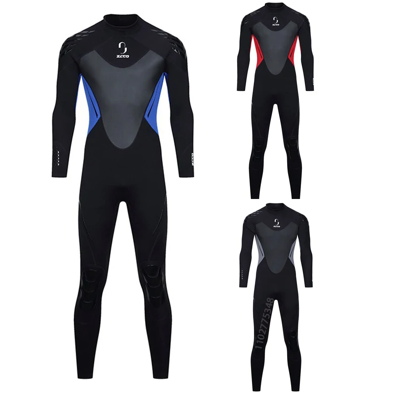 

3mm Wetsuit for Men Women Scuba Diving Suit Kitesurf Freediving Swimming Snorkel Fullbody Swimsuit Winter Surfing Neoprene Suit