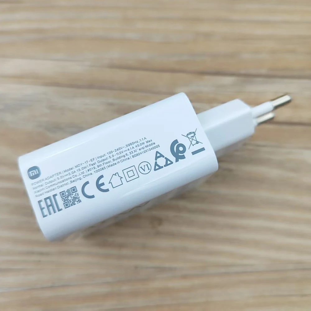 Original Xiaomi 45W Turbo Fast Charger Redmi Note 14 5G EU Fast Charge Adapter 6A USB Cable For Mi 12T 11T Poco M7 Pro X4 Pad 7 - náhled 3