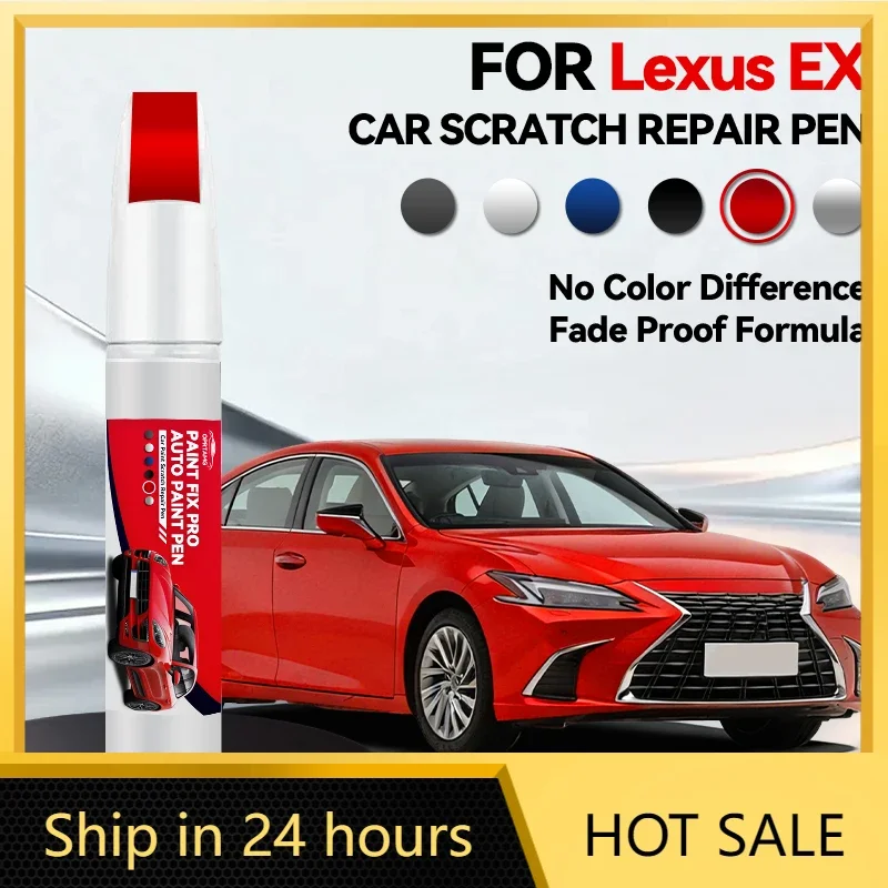 

Ручка-корректор для ремонта лакокрасочного покрытия Lexus EX 1994-2026, средство для удаления царапин, аксессуары для авто, черный, белый, серебристый, синий, красный