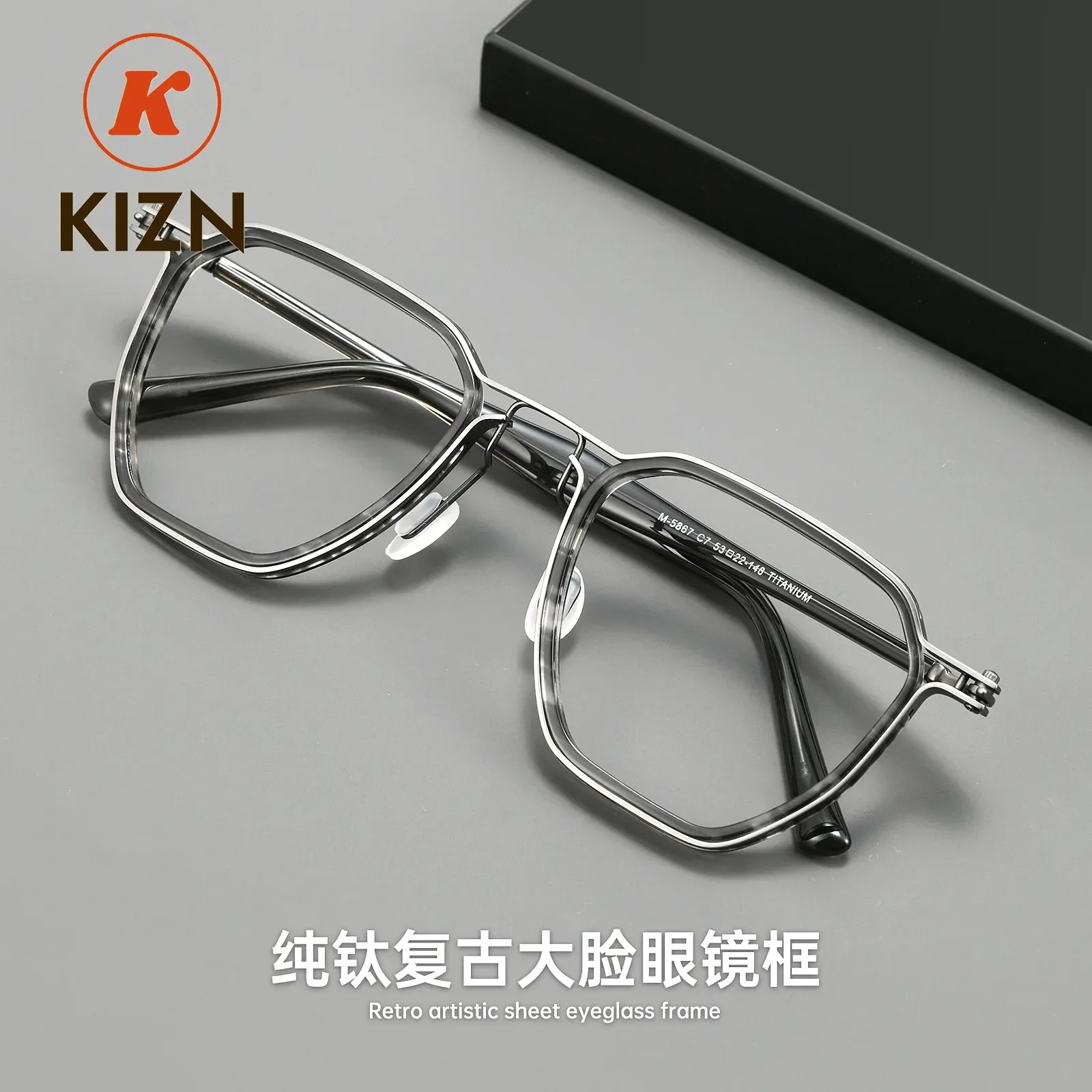 

Алюминиевые титановые модные классические деловые очки для мужчин с антибликовыми линзами для чтения и диоптриями, на заказ