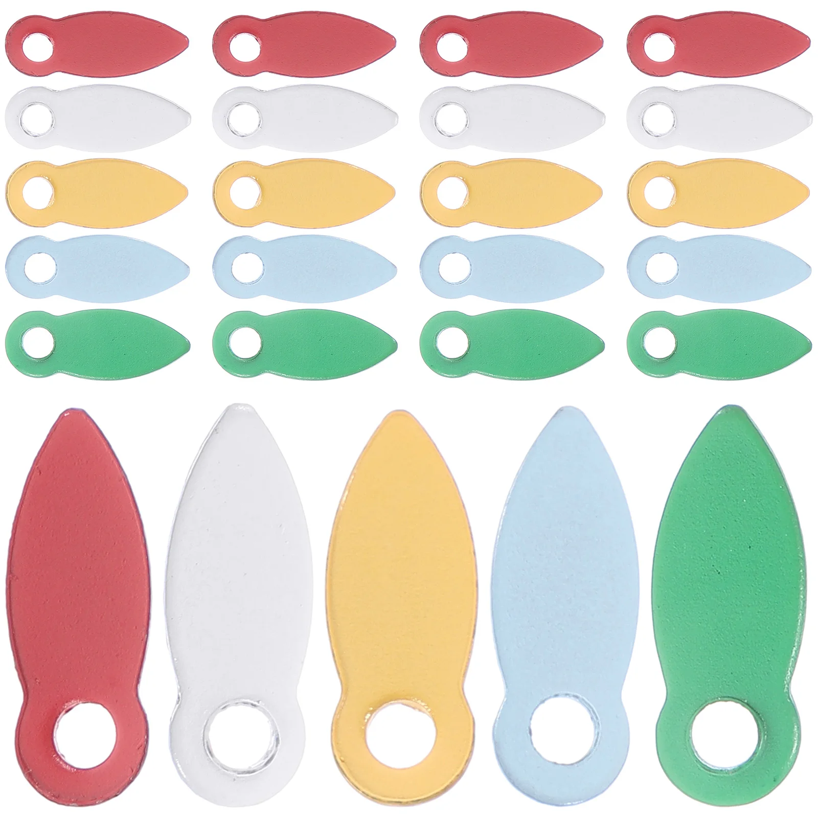 

100pcs Photo Frame Accessories Metal Melon Nail Small Colored Melon Slices Wall Damage Free Picture Hanging Kit Sturdy Screws