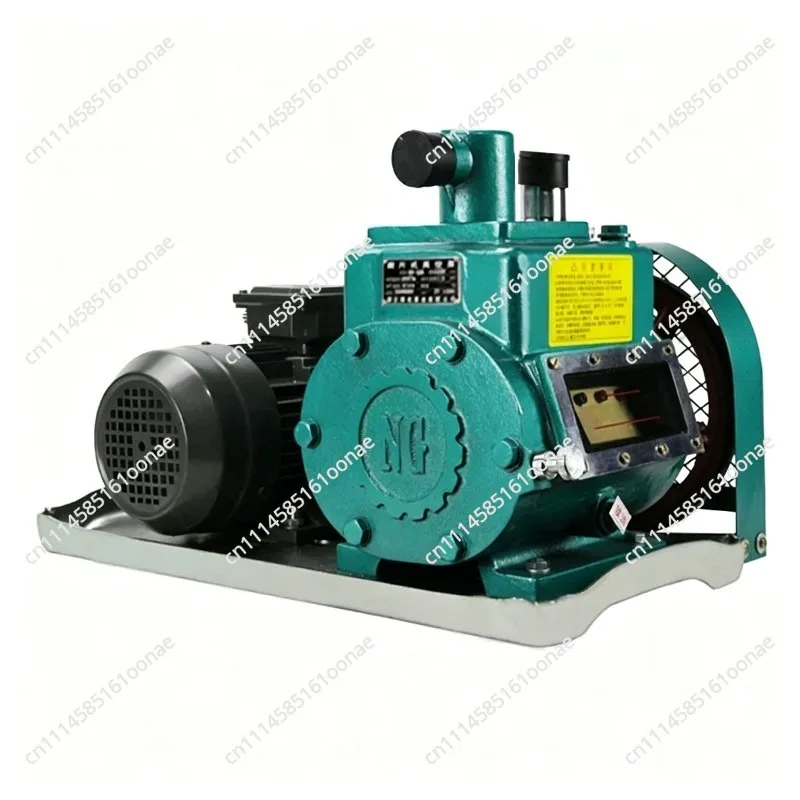 Two-stage rotary vane vacuum pump industrial vacuum machine high negative pressure large suction high power 2x-70