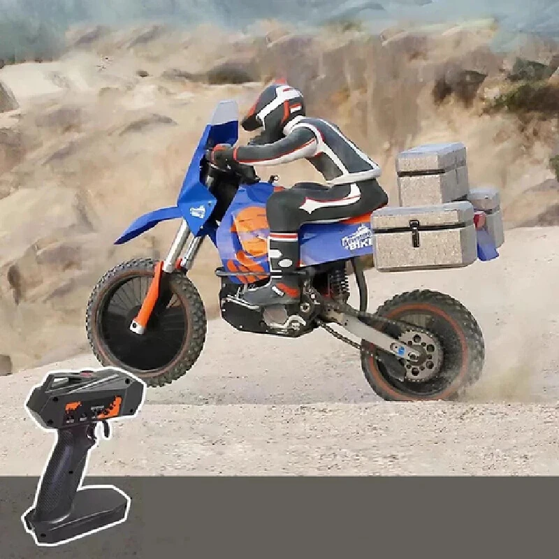 PD Racing 1/4 PD403 RTR Remote Control Motorcycle Off-road Racing Electric Brushless RC Model Motorcycle Adult Children's Toys