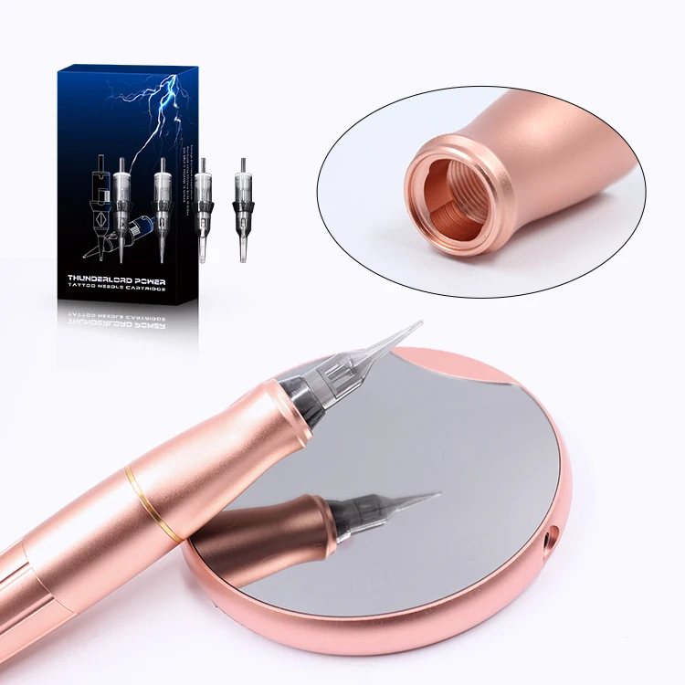 Biomaser P90 Machine de maquillage permanente personnalisée panneau miroir Microblading PMU stylo rotatif pour tatouage