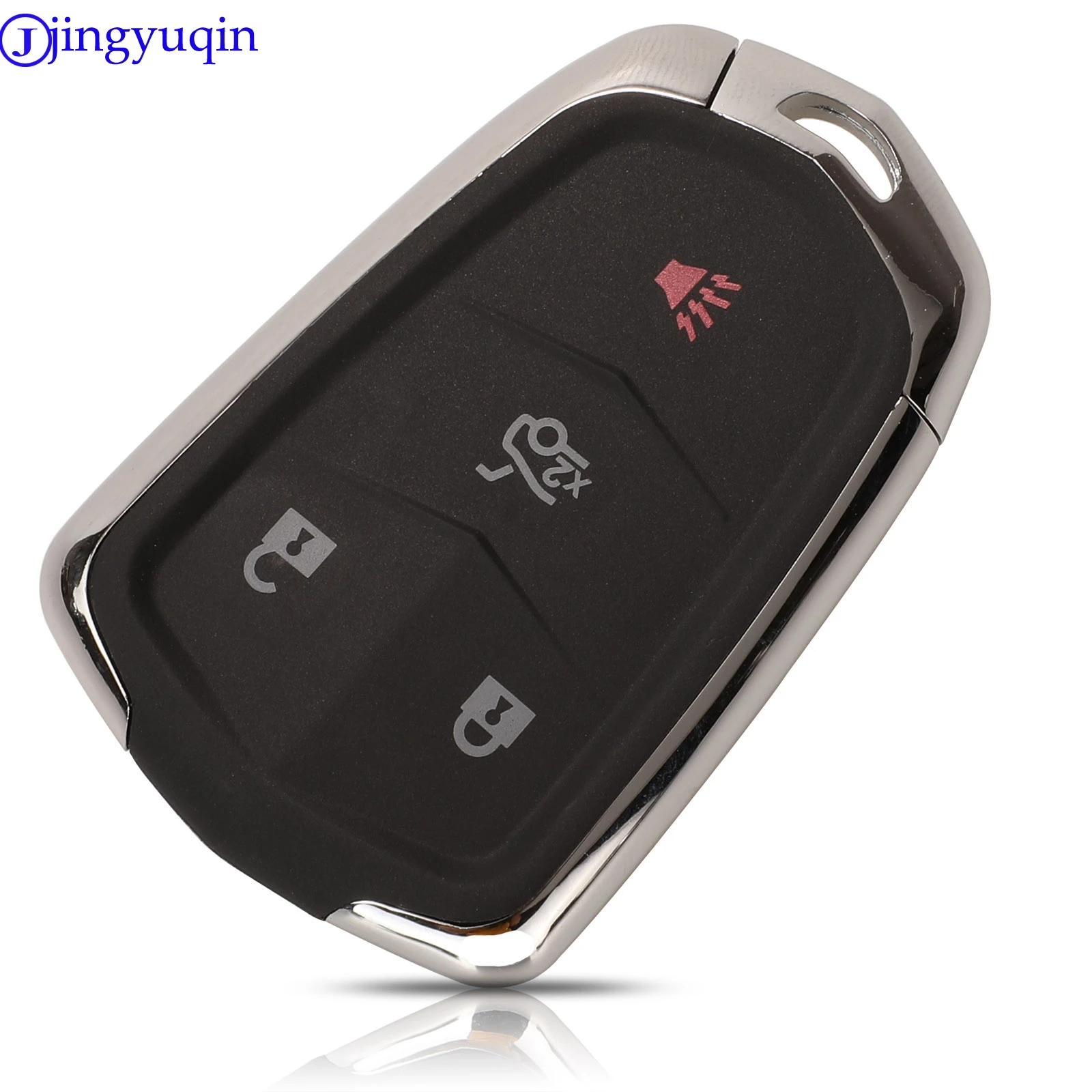 jingyuqin Remote Car Key Case Shell 3/4/5/6 B For Cadillac Escalade ESV 2015 2016 2017 2018 2019 Smart Key