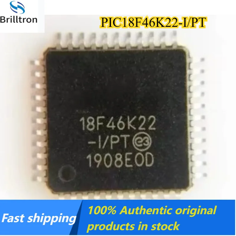 

10PCS 100%Original and New PIC18F46K22-I/PT TQFP44 in Stock PIC18F46K22 18F46K22 PIC18F46K22T-I PT fast shipping.