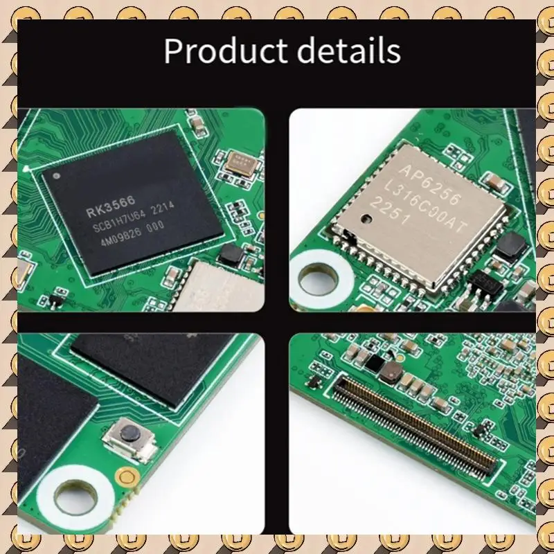 

A003 Core3566 Module Kit With Rockchip RK3566 Quad-Core Processor For Raspberry Pi CM4 US PLUG