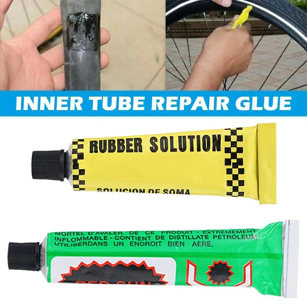 

12g/20ml Tire Tyre Repairing Glue Car Motorcycle Bicycle Wheel Repairing Inner Tube Puncture Rubber Glue Tools Auto Accessories
