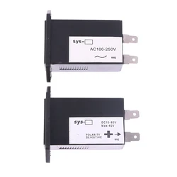 6 Digits 100-250V AC 10-80V DC Hour Meter,Complete Sealed Quartz Timer Counter SYS-1 Lawn Mower Generator Industrial Timer