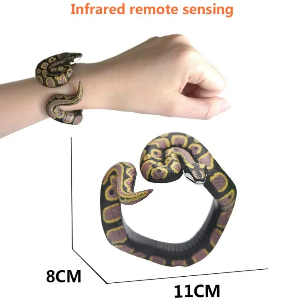 Girls Python Simulation Snake Fun Prank Animal Model Simulation Animal Model Snake Bracelet Animal Bangles Snake Tricky Toys