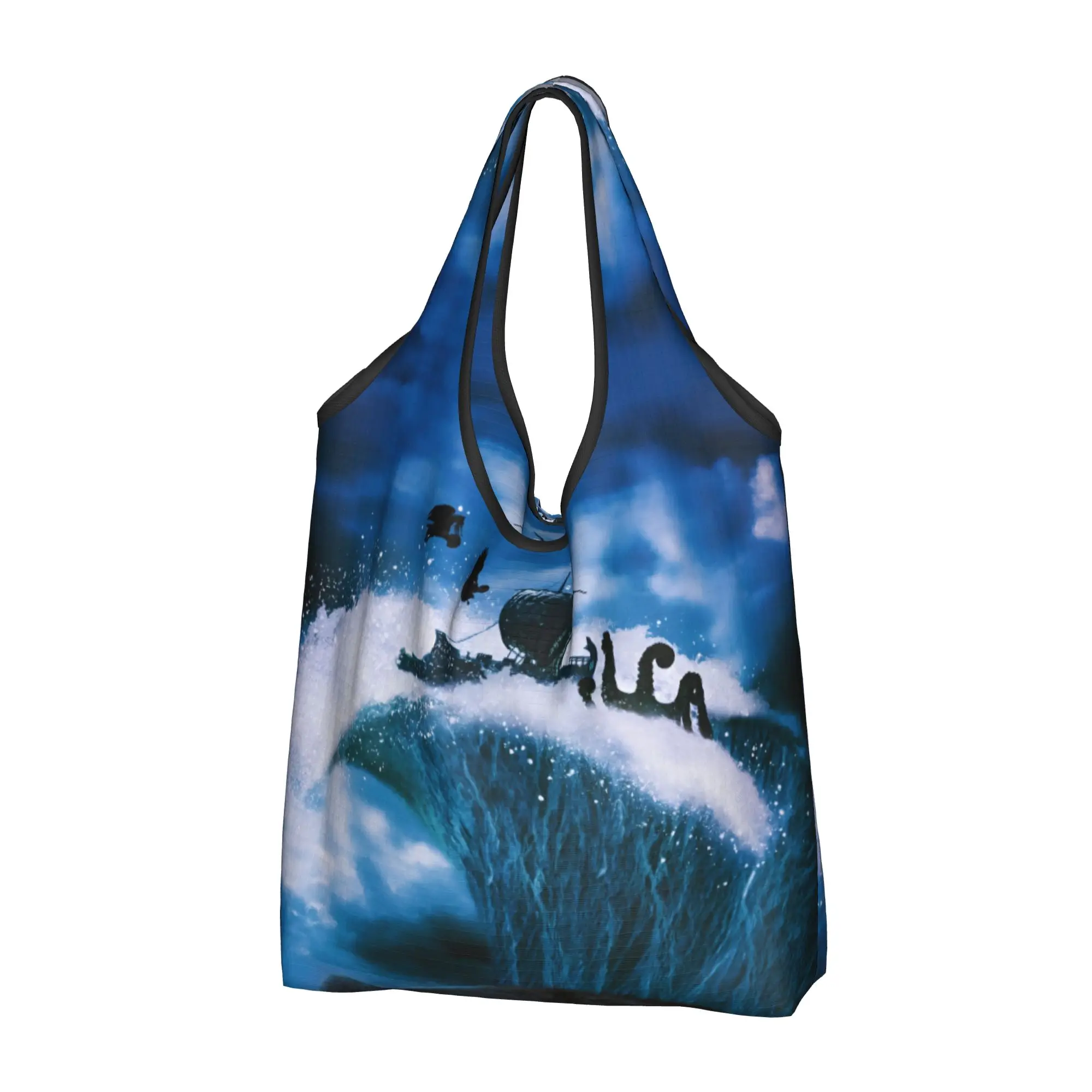 Kawaii Printing O-Odysseyes Hot Comic Tote Shopping Bag Portable Shoulder Shopper Cartoon Handbag