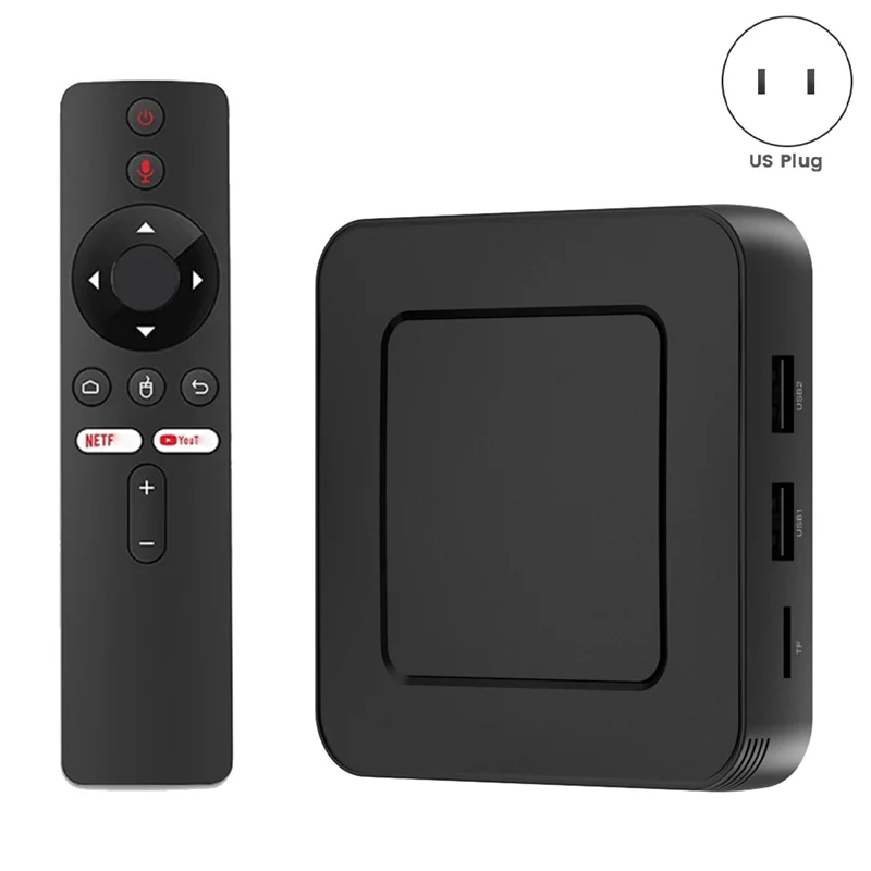 【Superdeals】4K Android TV ATV OS Set-Top Box With Allwinner H313, Dual-Band WIFI, BT5.0,Quad-Core ARM CPU&2GB 16GB Storage Durab