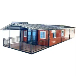 Custom Fast Assembly Tiny Modular Prefab Folding Expandable Flat Packed Home 20ft 40ft 3 Bedroom Villa Container Live Building