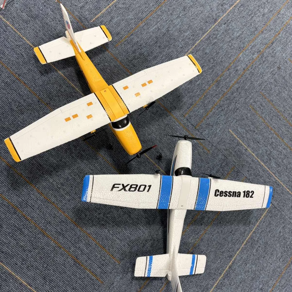 

RC Plane 2.4G 2CH Remote Control Fighter EPP Foam RTF Cessna 182 RC Aircraft Glider Airplane Toys Gifts For Children