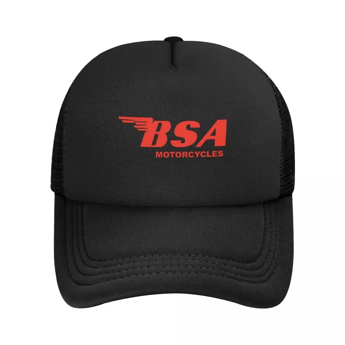 

2025 BSA Motorcycles Mesh Baseball Caps Snapback Fashion Baseball Hats Breathable Casual Casquette Outdoor For Men's And Women's