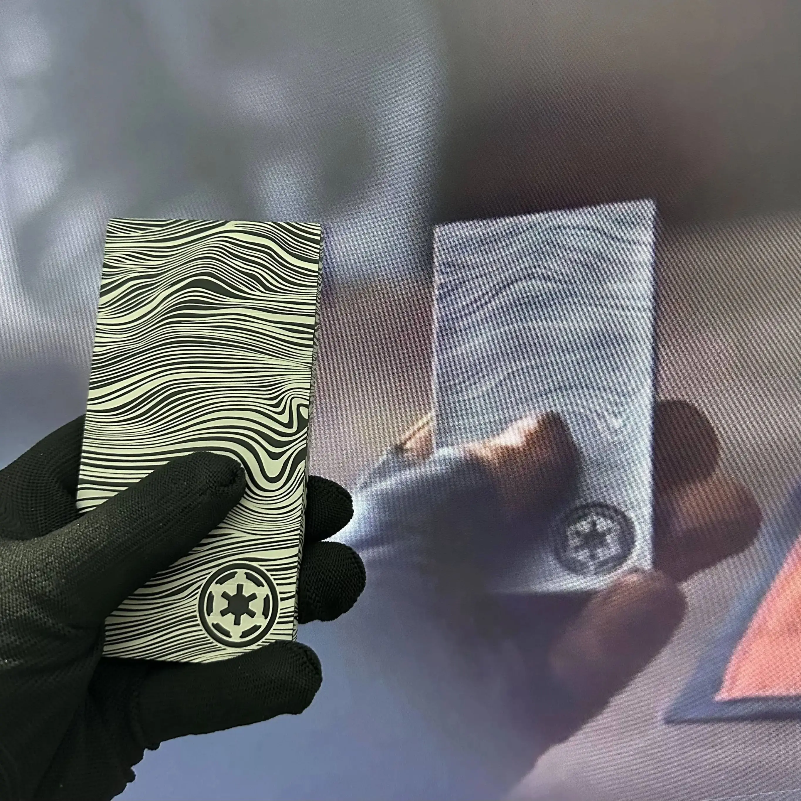 Metal Beskar Steel Ingot All metal aluminum alloy material size 120*60*8mm