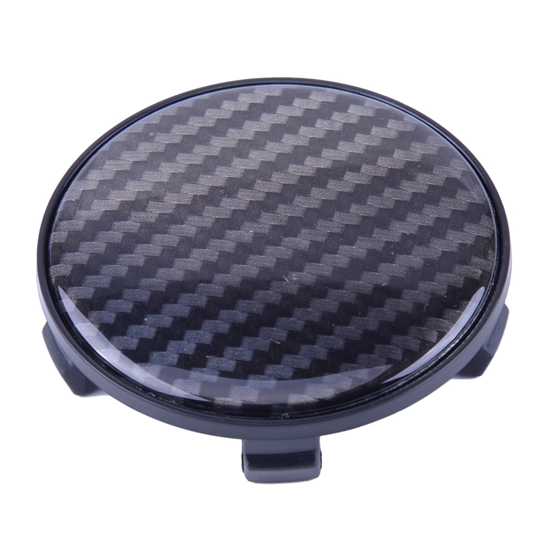 4pcs 68mm 67mm Diameter Car SUV Wheel Center Hub Caps Cover Carbon Fiber Pattern Styling
