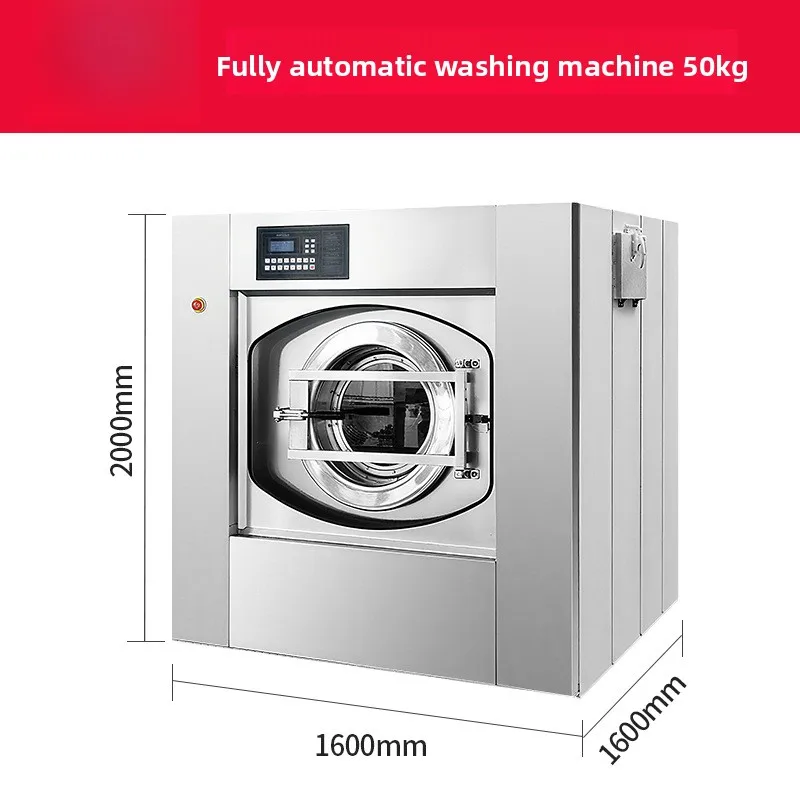 Washer and Industrial Dryer from 15 kg-50 kg for Hotel, Inns and Hotel Laundry, Fully Automatic