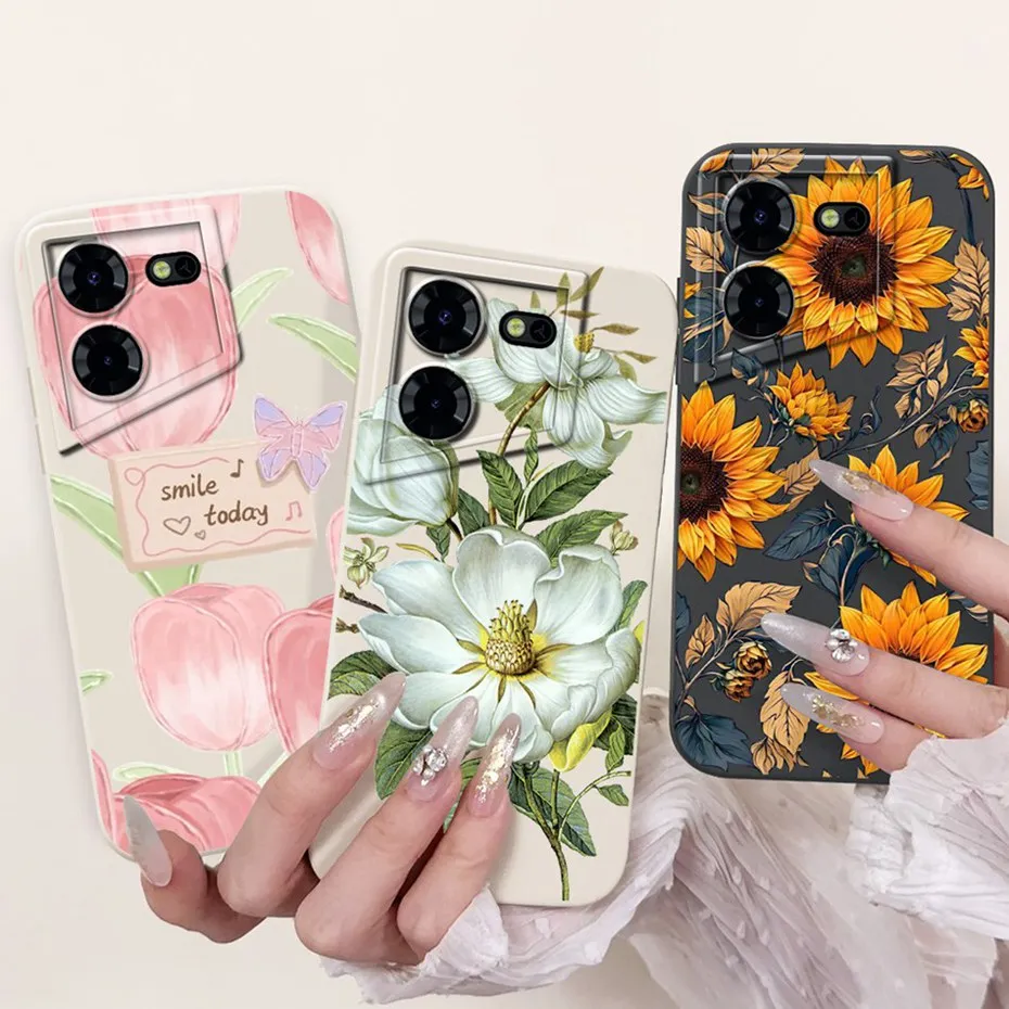 

Новый чехол для телефона с принтом для Tecno Pova 5 Pro LH8n/Pova 5 LH7n, мягкий силиконовый противоударный чехол для Tecno Pova5 5Pro 5G