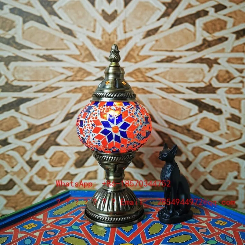 Vintage Romantic Small Table Lamp Bedroom Study Cafe Restaurant Hotel Homestay Decorative Table Lamp - view 3