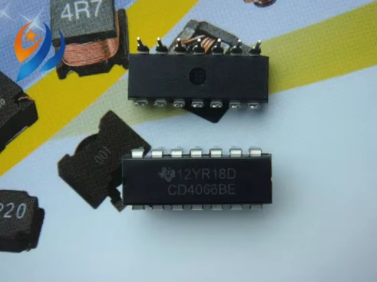 ИС двойных счетчиков, DIP-16, CD4518BE, CD4518, CMOS, 100шт.